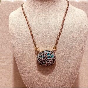 Ethnic | Necklace | Arabic Necklace over Faux Turquoise Stone